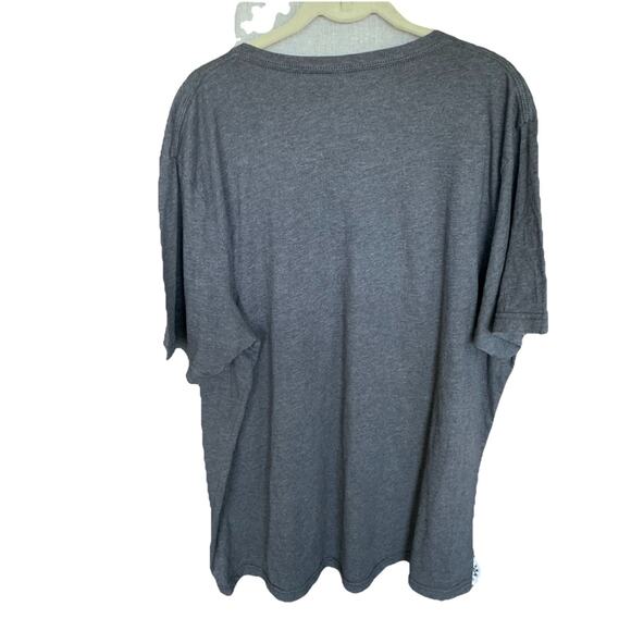 "Be Kind to your Mind" T-Shirt Women V-Neck Mental Health Inspirational Gray 2XL - Picture 5 of 10